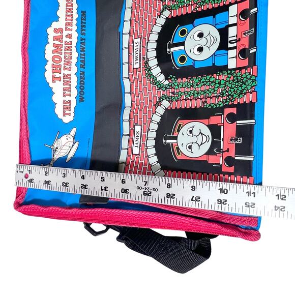 Vintage Thomas And Friends Carrying Case for Train Toys Storage Zipper 1999 - Picture 10 of 12